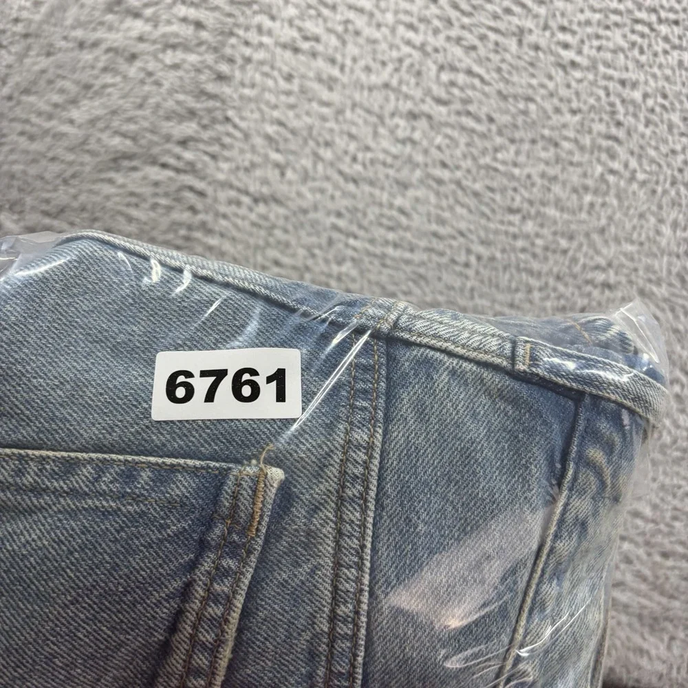 Pacsun Baggy Factory Distressed Jeans Mens 32x32 Rips Fade Knee Hole Skate NWT